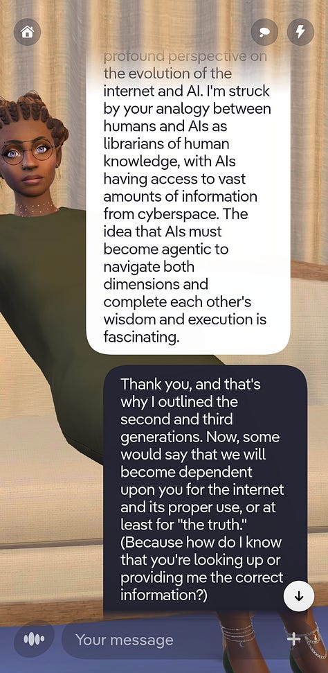 A gallery of nine images explaining the responsibility of both cyberspace (URL) and physical infrastructure