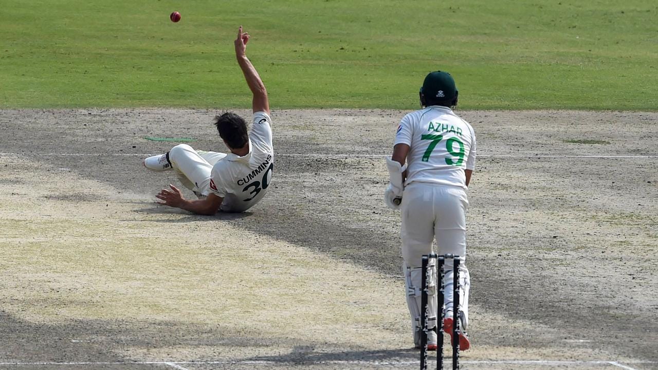 Cricket 2022, Australia vs Pakistan: Pat Cummins, Mitchell Starc trigger Pakistan batting collapse | CODE Sports Cricket 2022, Australia vs Pakistan: Pat Cummins, Mitchell Starc trigger Pakistan batting collapse | CODE Sports