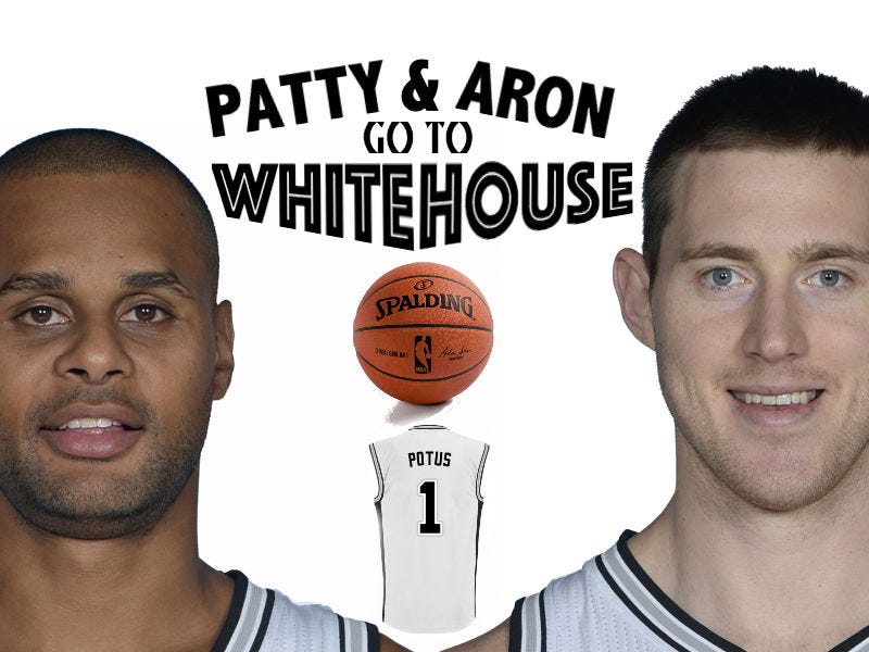 Patty and Aron go to White House Patty and Aron go to White House