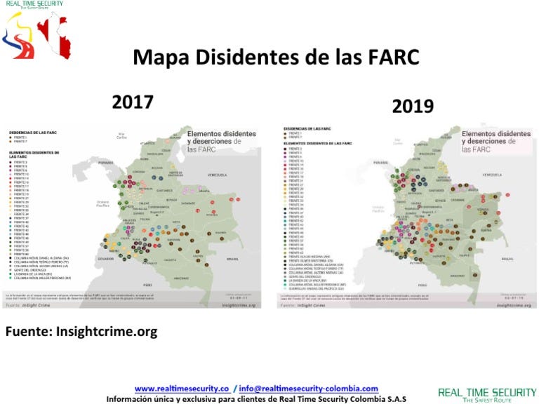 Mapa Colombia Disidentes FARC | PDF Mapa Colombia Disidentes FARC | PDF