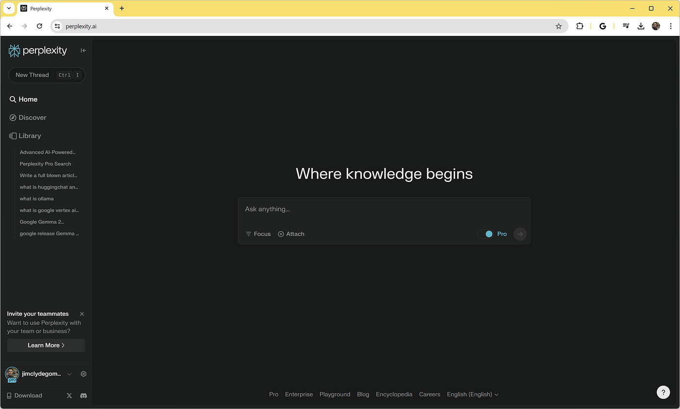 Perplexity Search Pro Perplexity Search Pro
