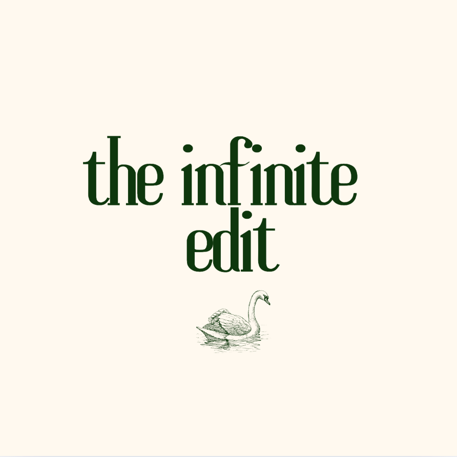the infinite edit