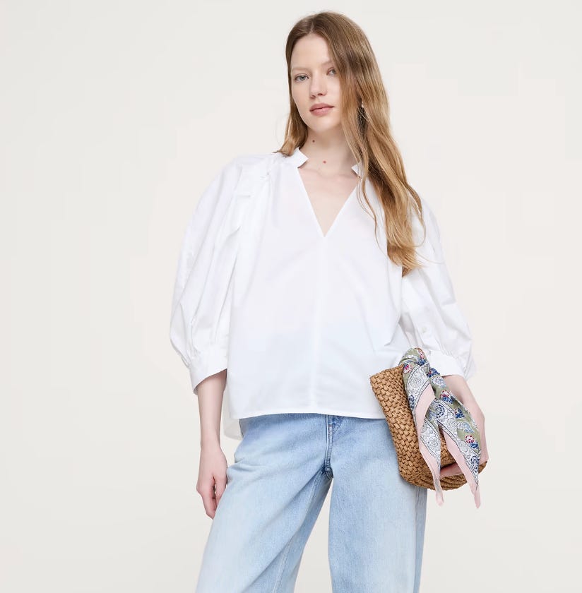22 Chic white tops that aren't button-downs - by Kim France