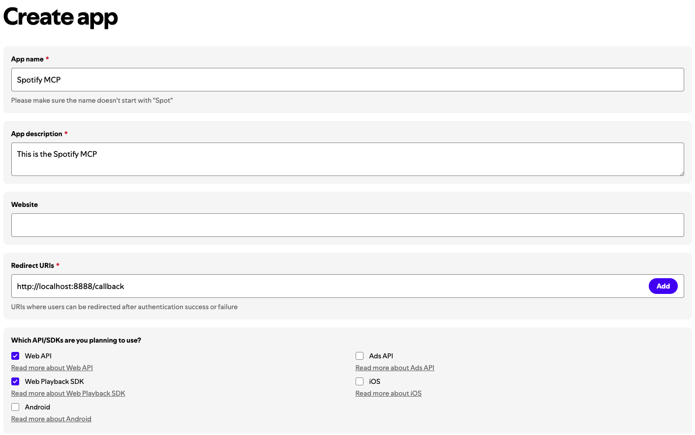 Installing the Spotify MCP Server - MCP Jam