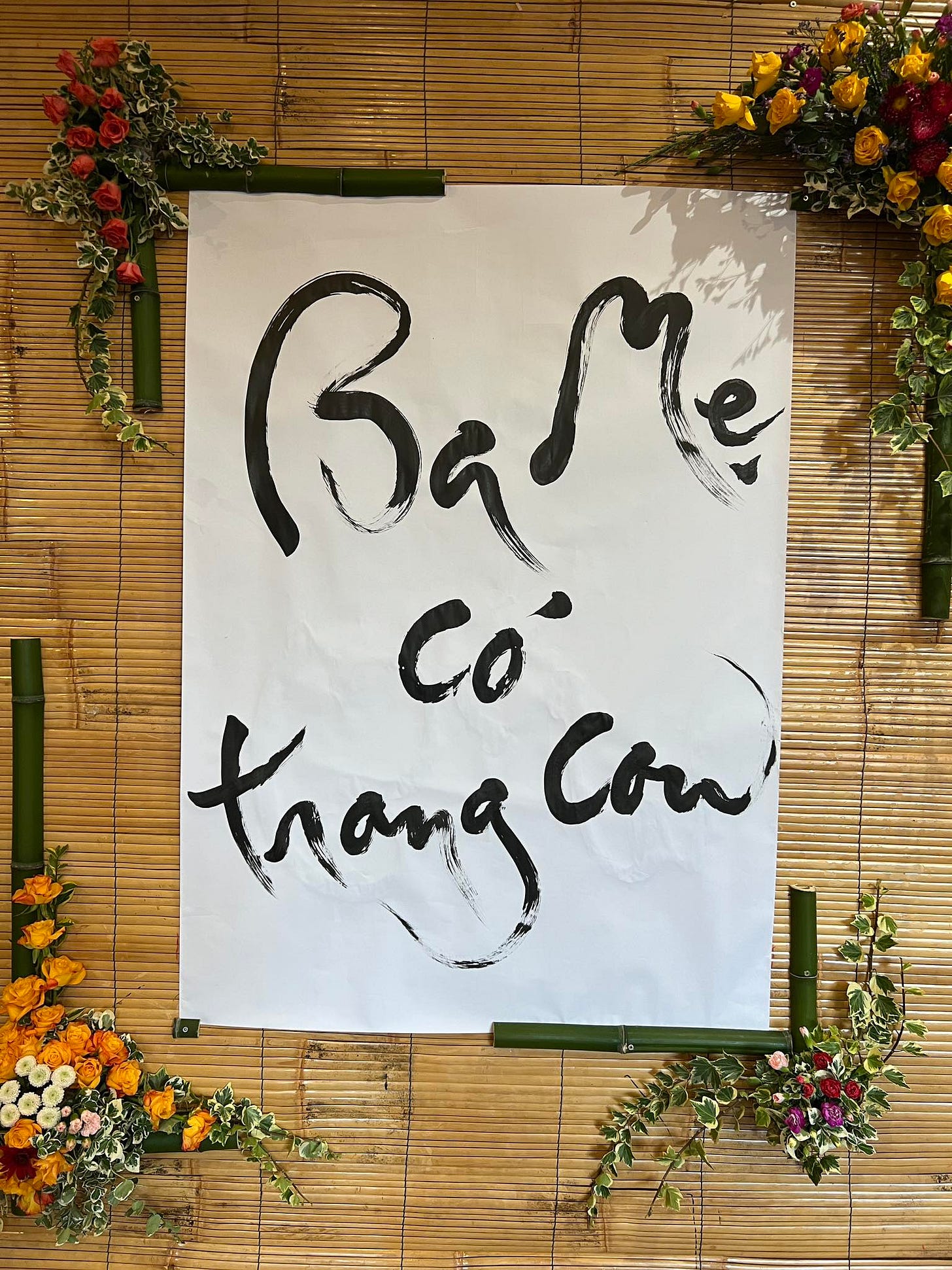 May be an image of text that says 'BaMe യ Co thang trangCor con'