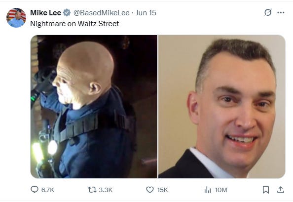 The View rips Sen. Mike Lee over Minnesota shooter tweets, says he'd 'be  fired instantly' anywhere else | The Independent