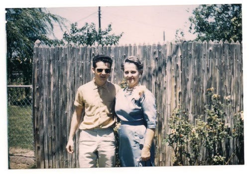 Jack Nance with grandmother Maude Jack Nance with grandmother Maude