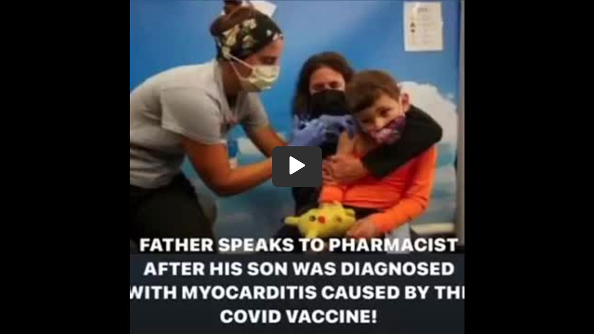 Father Calls Pharmacist Where His Son Was Injected, Got Myocarditis Father Calls Pharmacist Where His Son Was Injected, Got Myocarditis