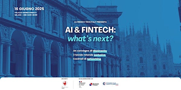 AI & Fintech: what’s next?