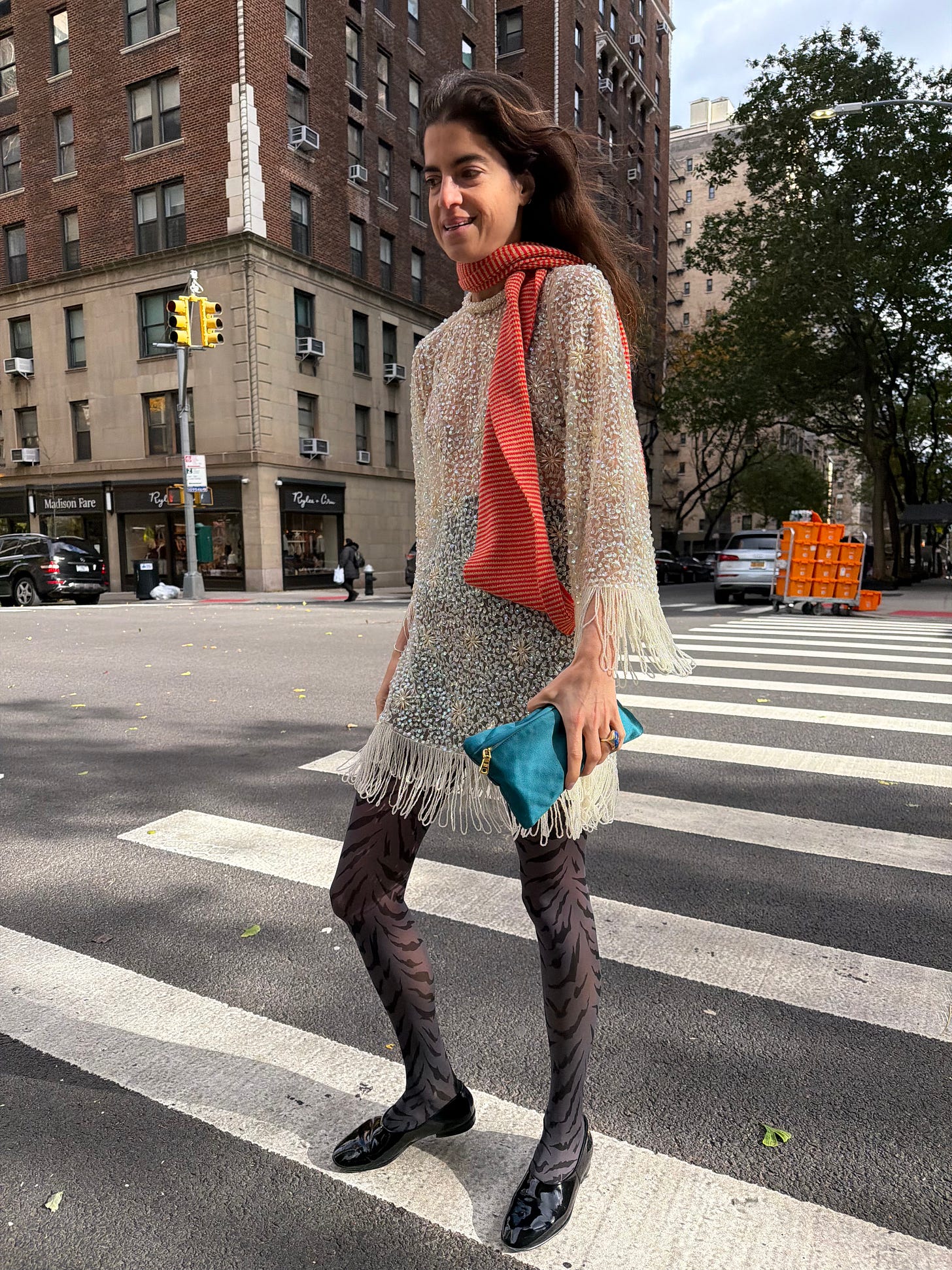 Season of the expressive scarf