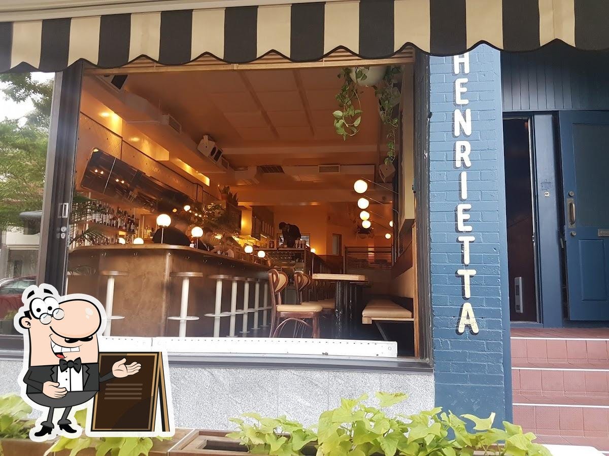 Check out the outside part of Bar Henrietta Check out the outside part of Bar Henrietta