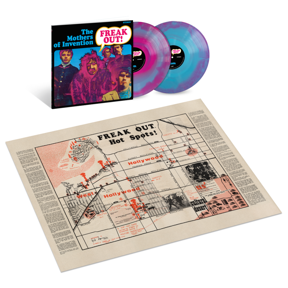 The Mothers of Invention - Freak Out! 60th Anniversary 2LP Multi-Colored 1