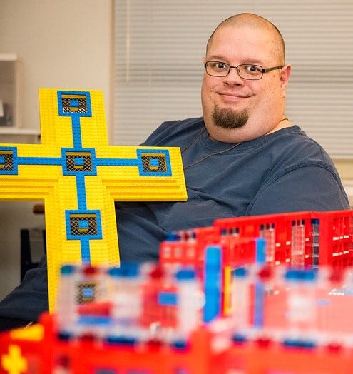 Praying At The Bricks