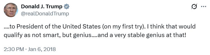 Fun fact: название законопроекта берет начало от твита Трампа, где он назвал себя «a very stable genius». Ну вы поняли: закон про стейблы! гениально!!