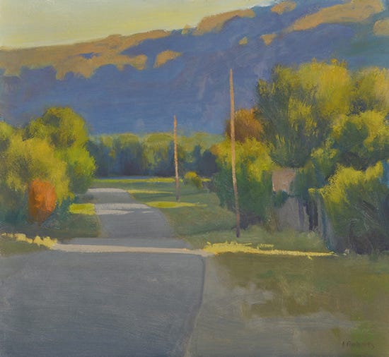 Benson's Crossing by Ian Roberts Oil Painting by Ian Roberts