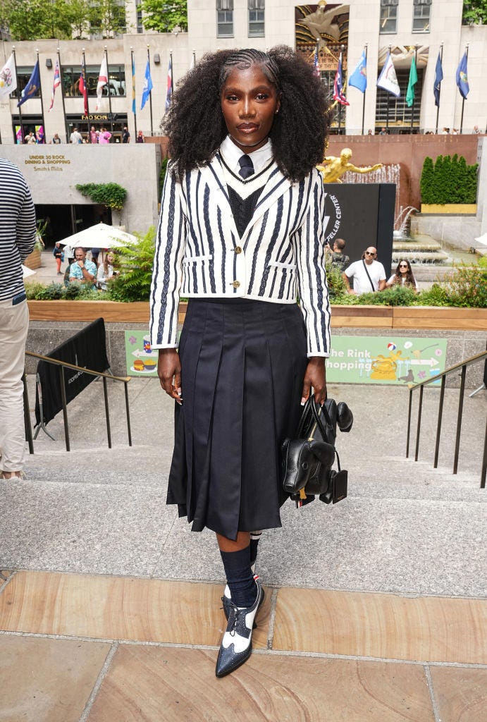 Offset Gets Distressed in Chrome Hearts, Doechii Suits Up in Thom Browne,  Bad Gyal Goes Strapless in Carolina Herrera and More Kick Off CDFA Public  Screenings for NYFW, How to Watch Shows