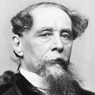 Black-and-white photograph of Victorian author Charles Dickens, who wrote the short story "Nobody's Story." Black-and-white photograph of Victorian author Charles Dickens, who wrote the short story "Nobody's Story."
