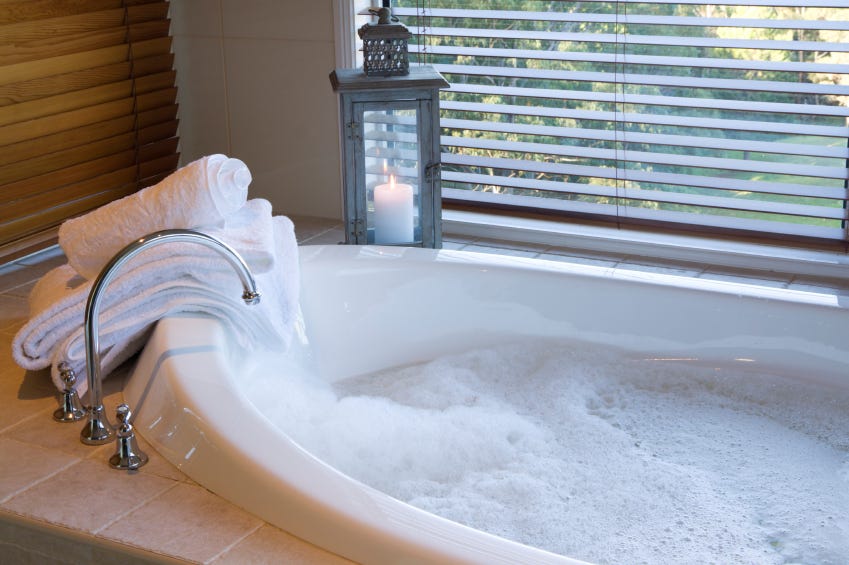 Hot Bath Equals Many Health Benefits