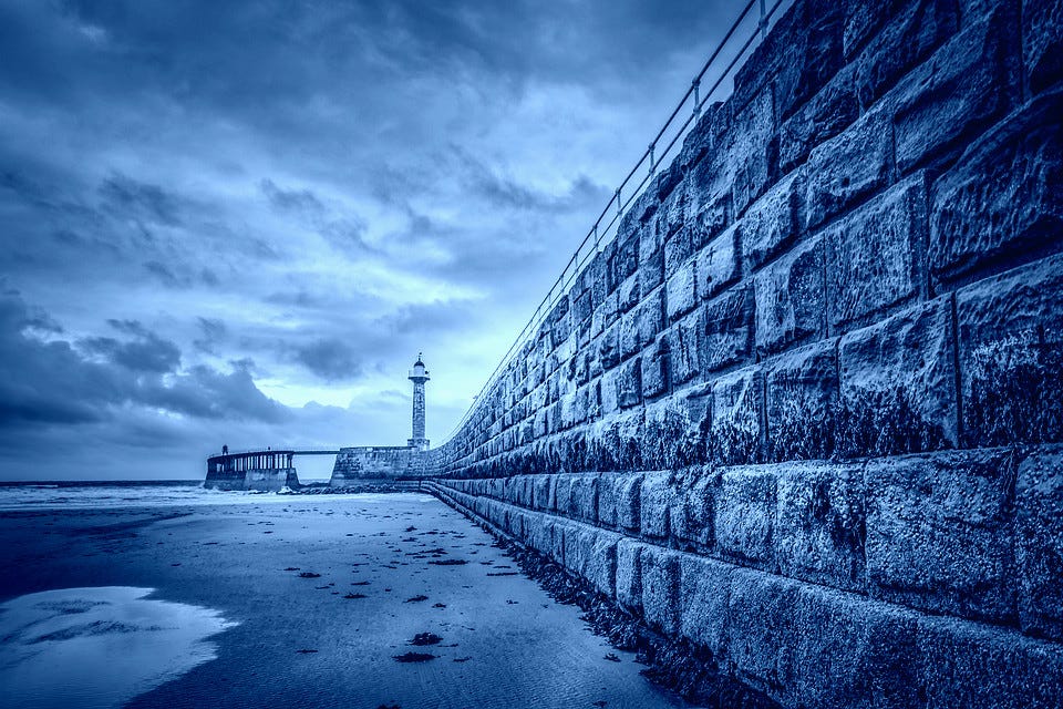 Blue Seawall