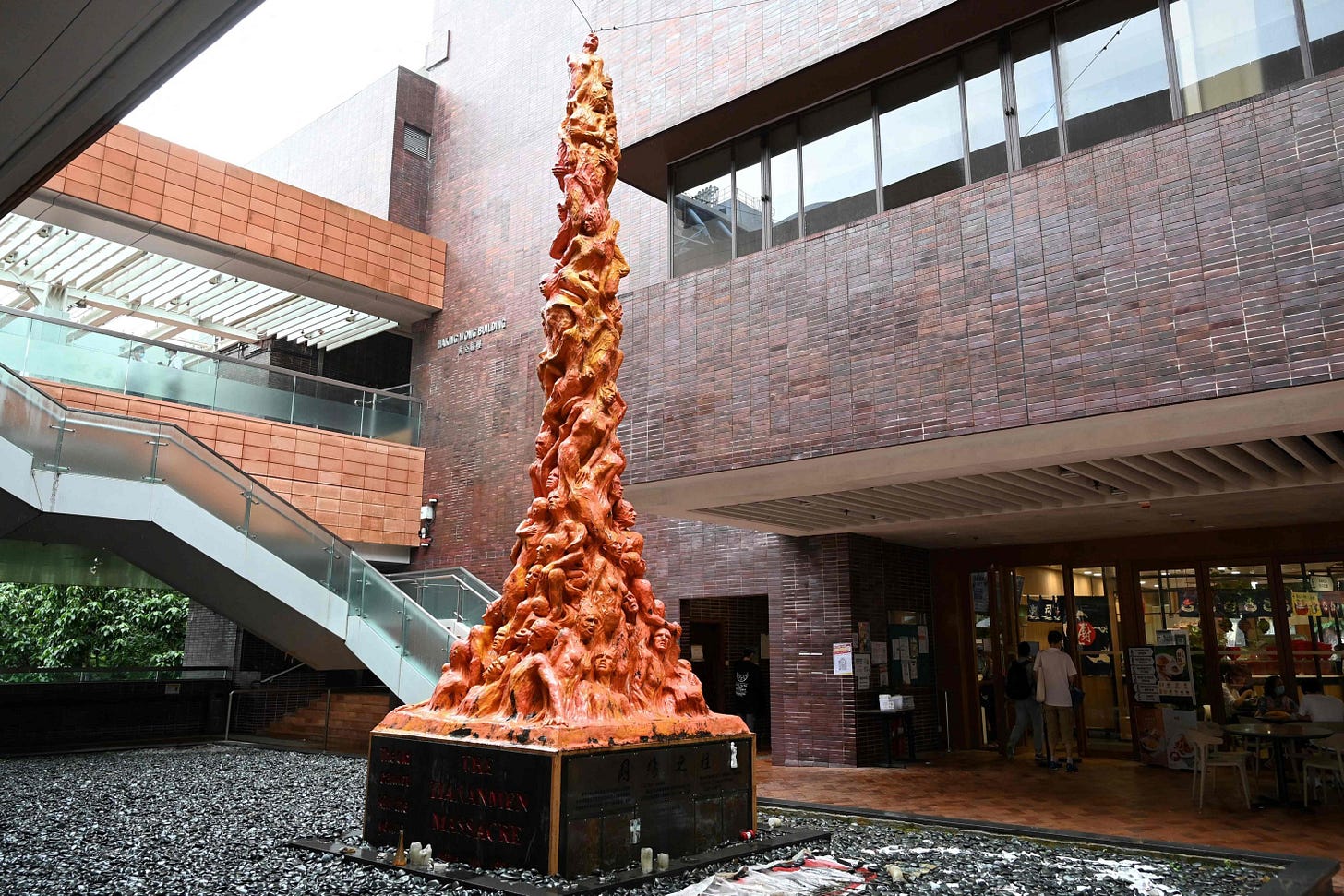Hong Kong's iconic Tiananmen massacre statue removed | Daily Sabah Hong Kong's iconic Tiananmen massacre statue removed | Daily Sabah