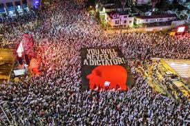 Tens of thousands join protests against Israeli judicial overhaul | Reuters