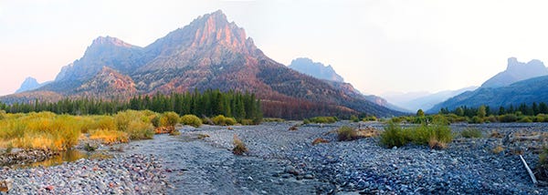 photo of Wyoming mountains by John Hulsey