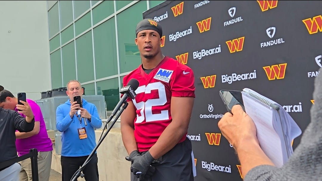 Sonny Styles already looks the part as Commanders' rookie minicamp opens