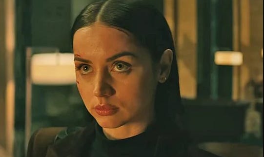 Ana de Armas in una scena di Ballerina