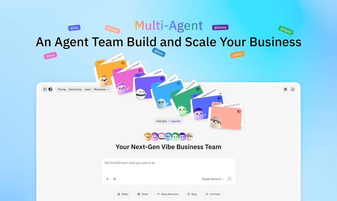 Atoms: an agent team that builds your business