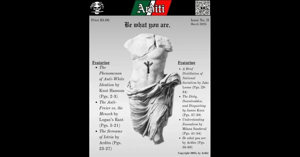 Arditi Issue no. II: Be What You are.