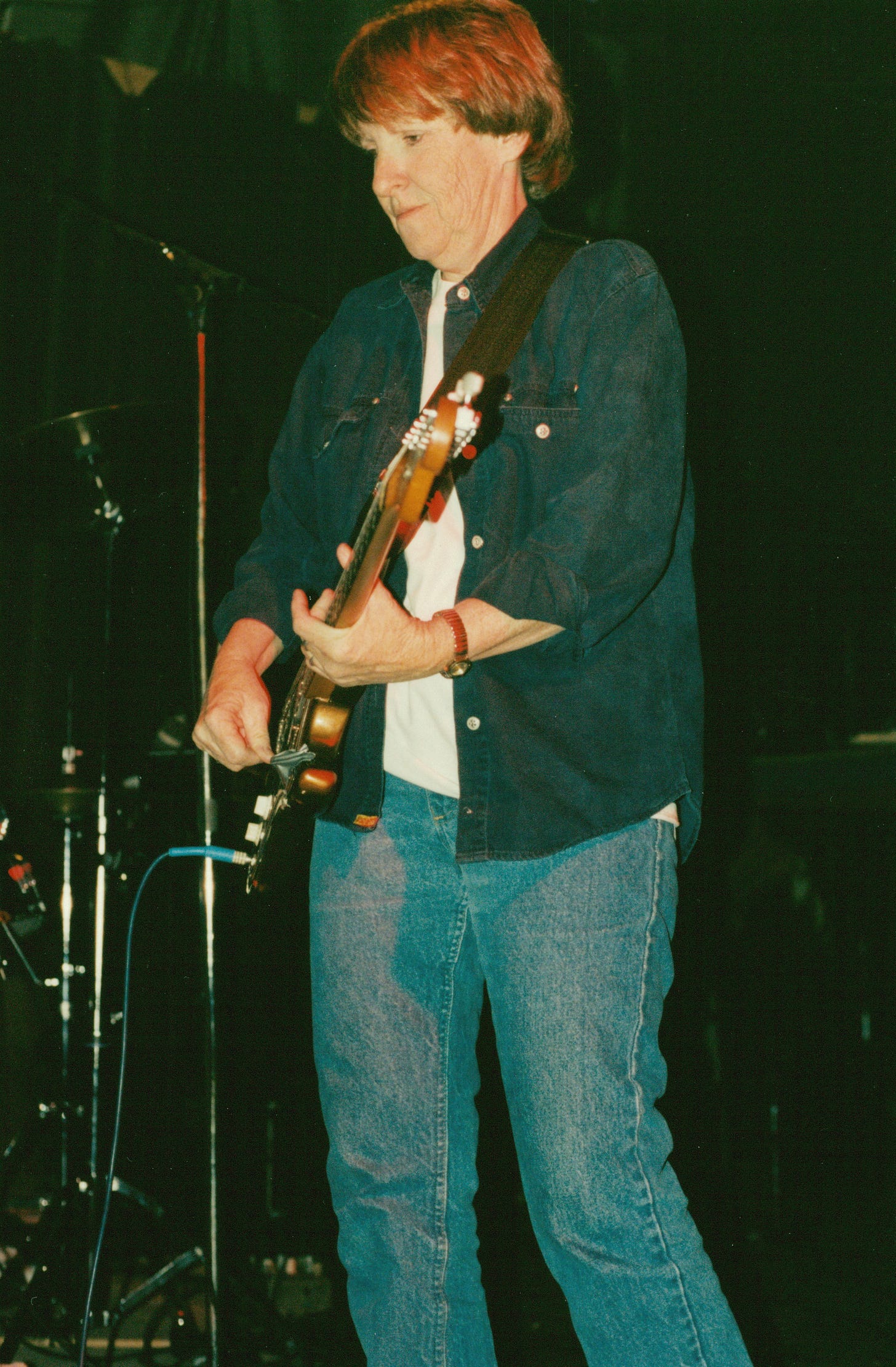 Moe Tucker photographed at Chicago’s Thurston’s by Matt Carmichael