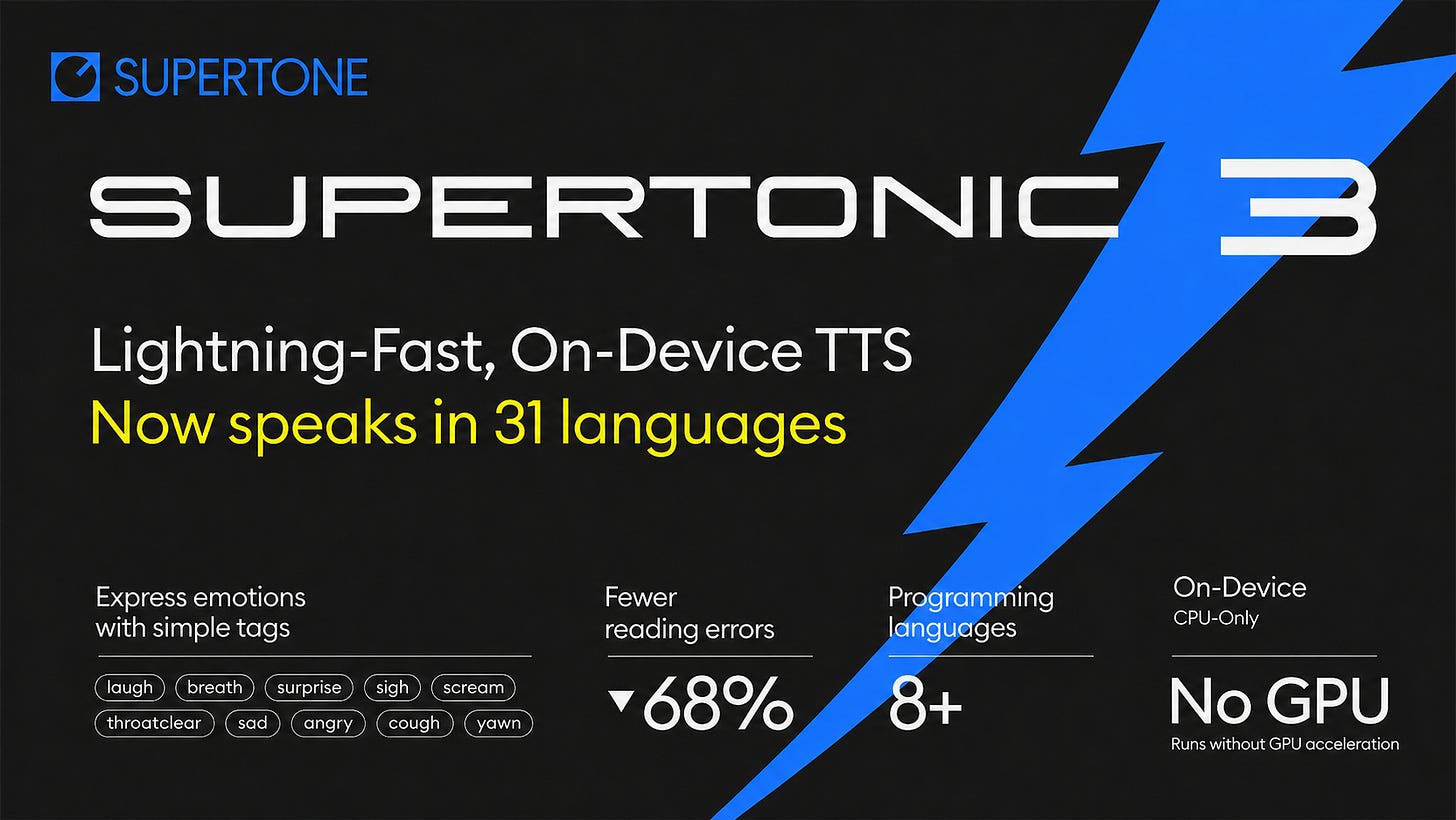 Supertonic 3 Banner Supertonic 3 Banner