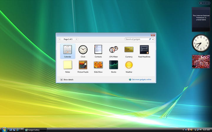 Exploring the Windows Vista Desktop - by Dan Scott