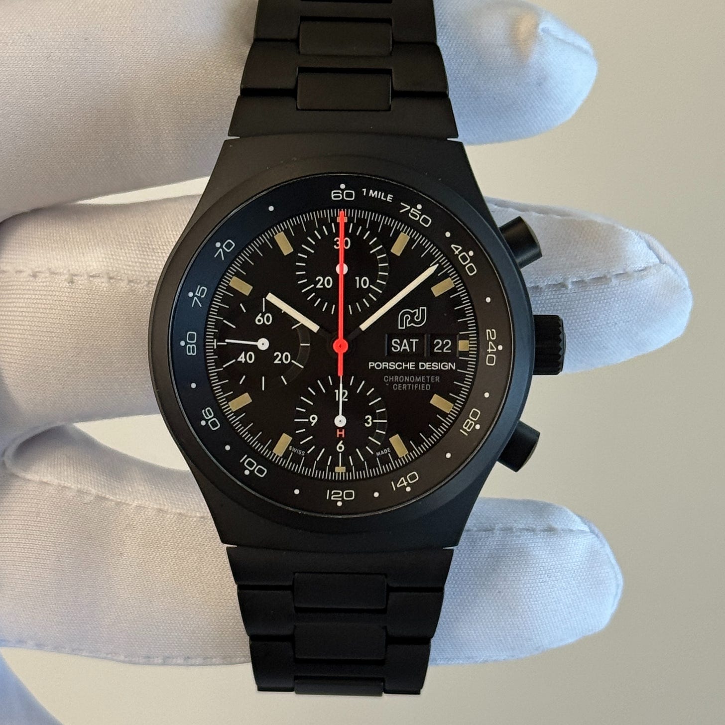 2024 Porsche Design Chronograph 1 Hodinkee - Limited to 350 Pieces 6041.7.01.008.10.5 Listing Image 1 2024 Porsche Design Chronograph 1 Hodinkee - Limited to 350 Pieces 6041.7.01.008.10.5 Listing Image 1