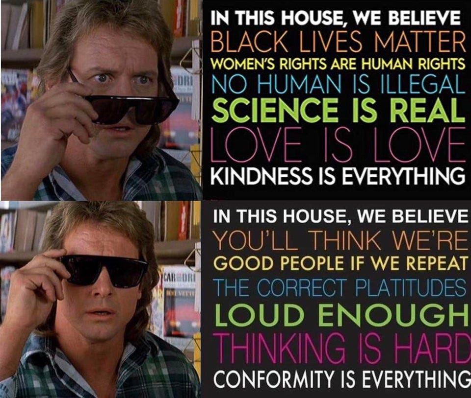 There is mass brainwashing currently ongoing on a scale hitherto ... There is mass brainwashing currently ongoing on a scale hitherto ...