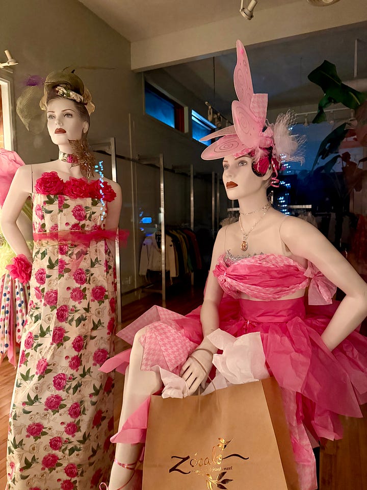 Gibsons, British Columbia downtown shop windows