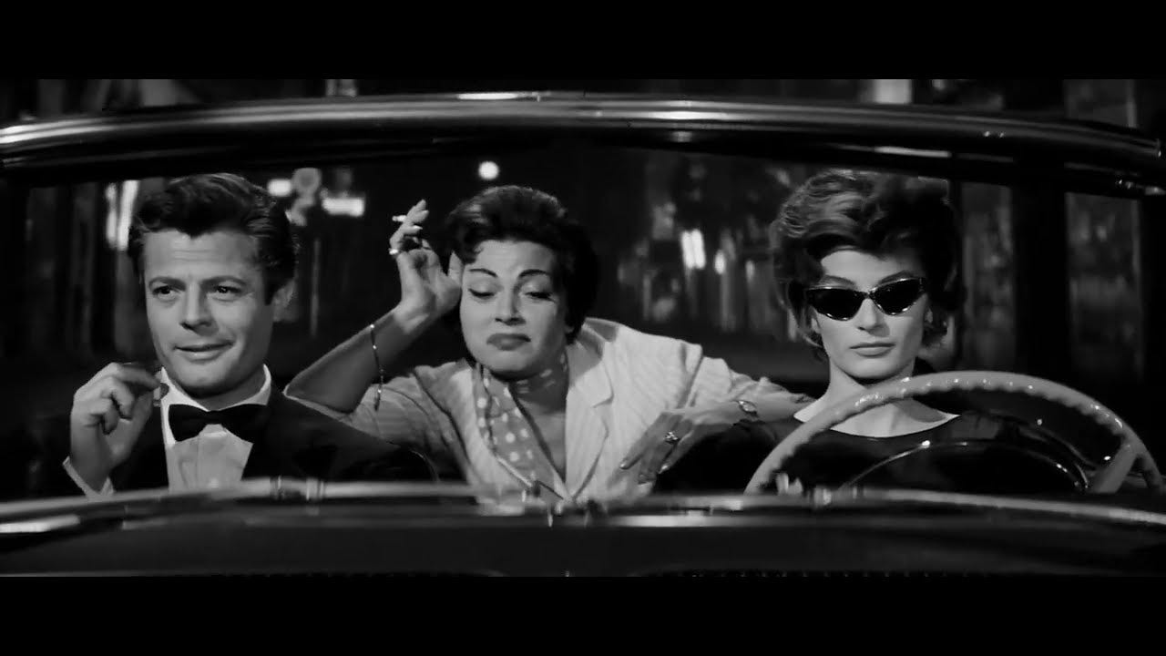 LA DOLCE VITA (1960) Clip - Anouk Aimée and Marcello Mastroianni LA DOLCE VITA (1960) Clip - Anouk Aimée and Marcello Mastroianni