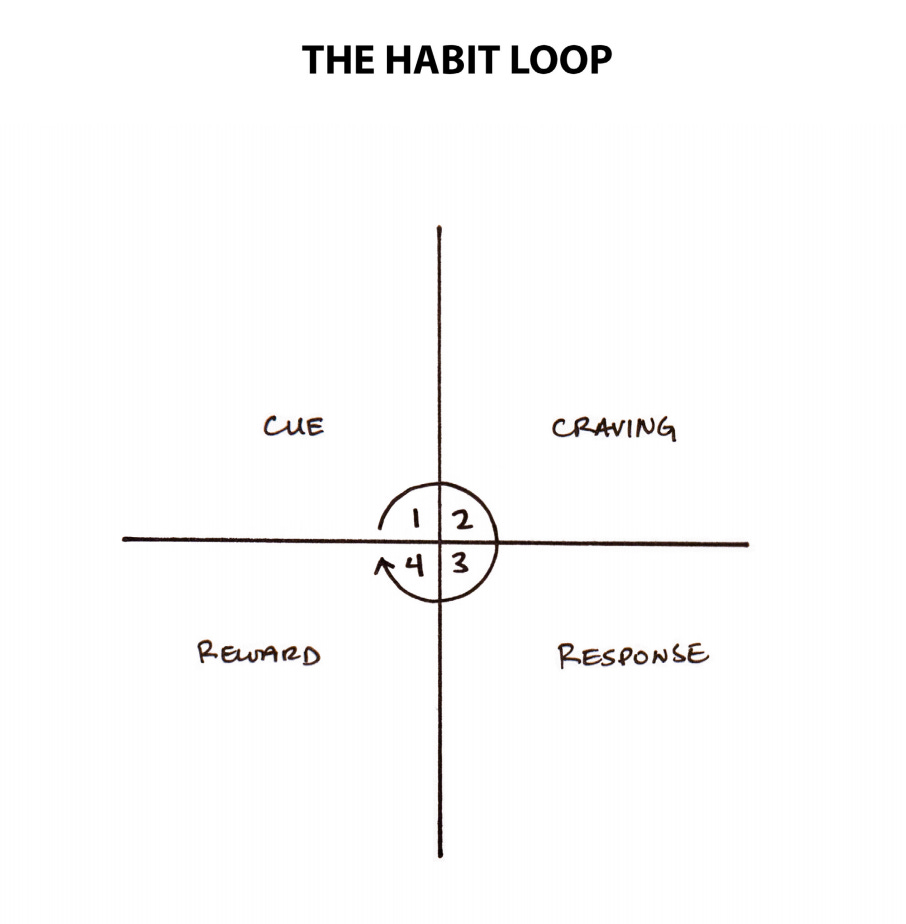 atomic habits james clear habit loop