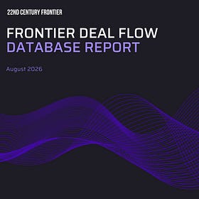Frontier Deal Flow: August 2026