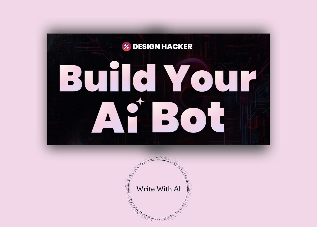 Making Ai Bot AI Agent Blueprint: A Step-By-Step Workshop To Build An AI Bot (And ...