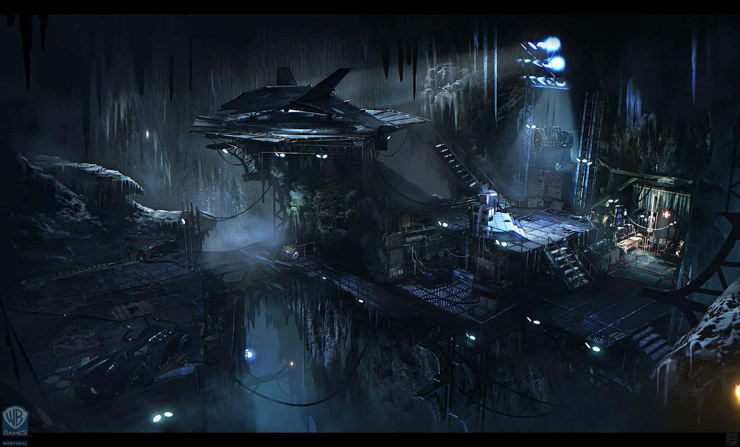 Download The Batcave - The Secret Lair of Batman Wallpaper | Wallpapers.com
