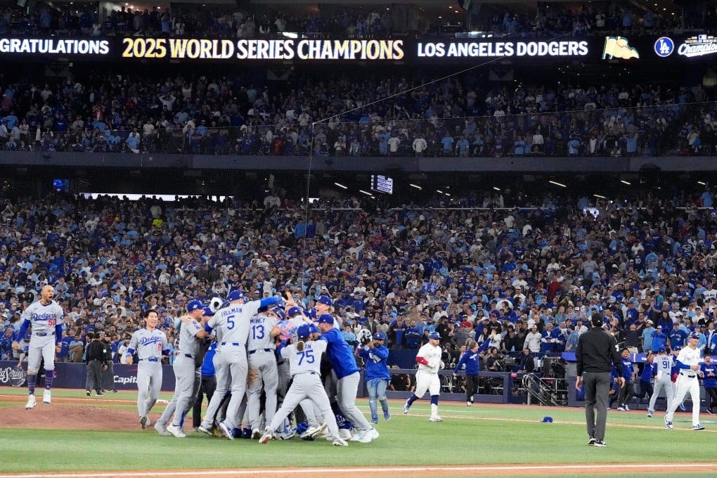 LA Dodgers win World Series after epic Game 7 tussle with Toronto Blue Jays  | South China Morning Post