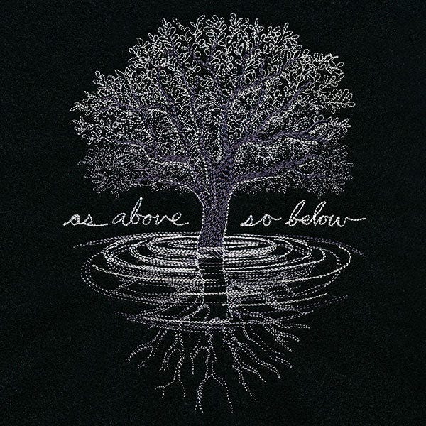 As Above So Below Tree – Urban Threads