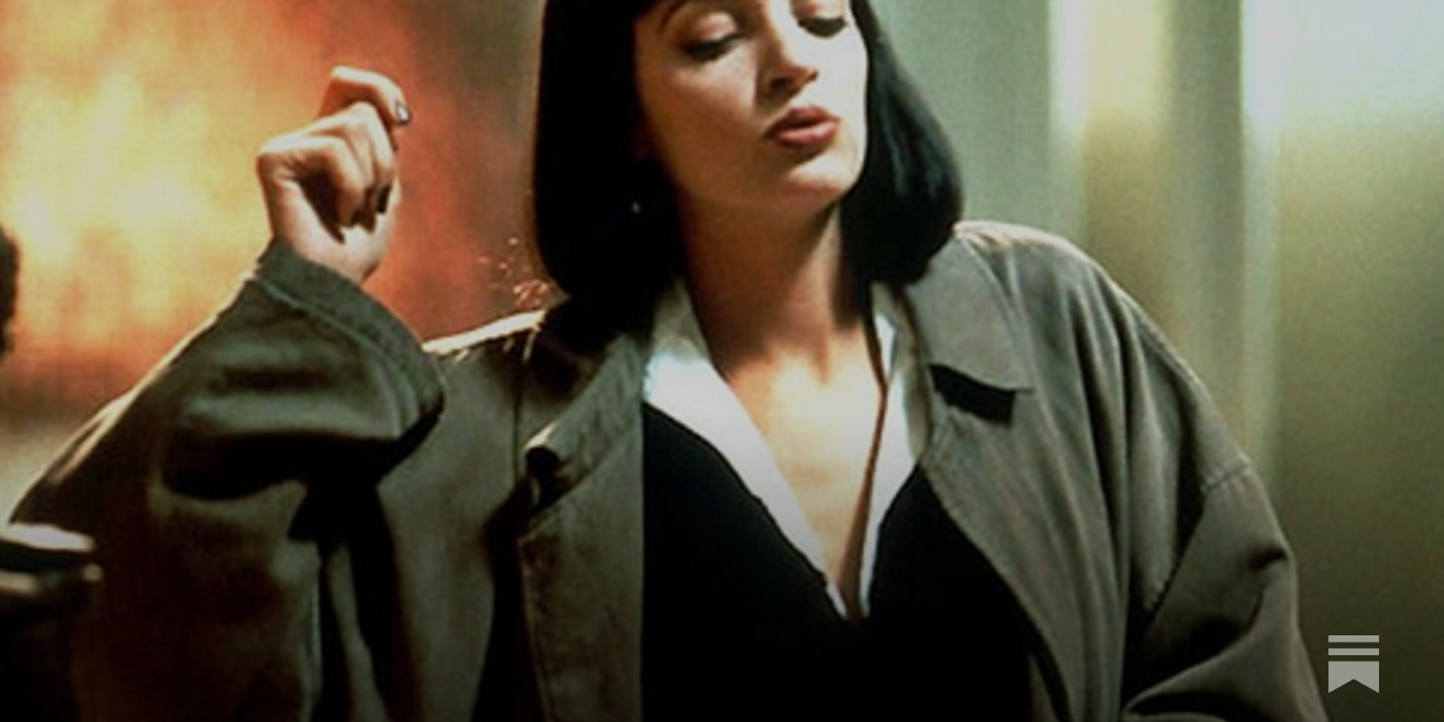 Eros, Pulp Fiction and Mia Wallace. - by Sade Jackson, image size:1600x800