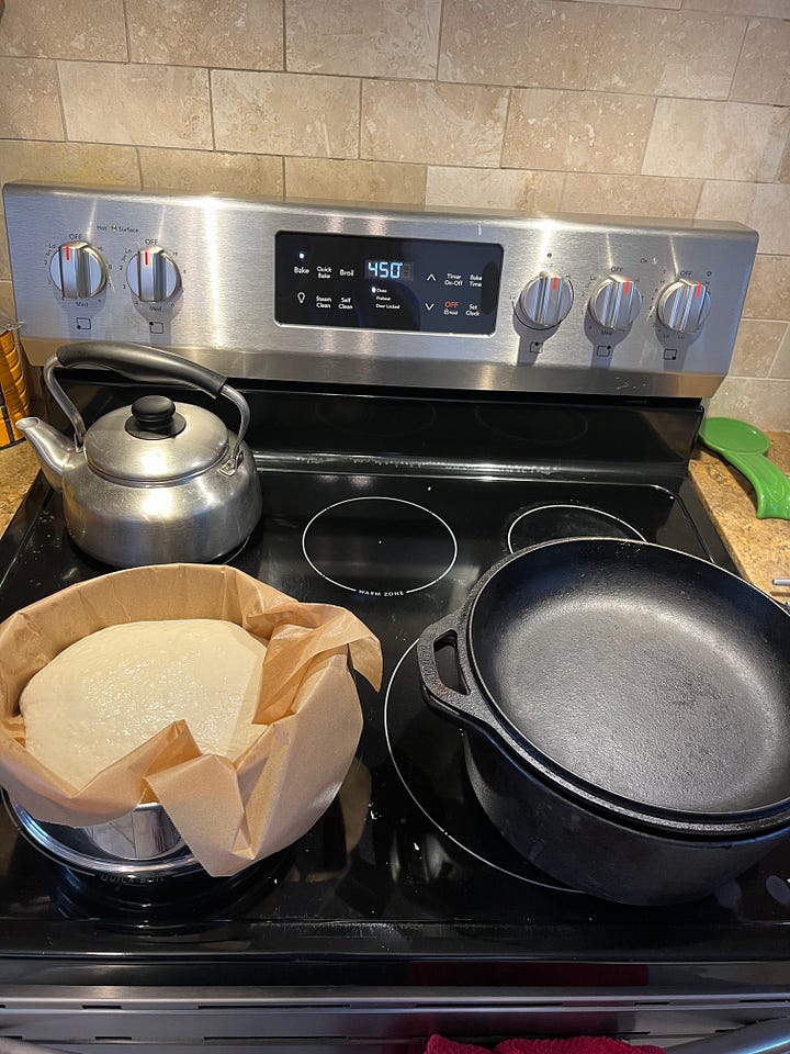 baking sourdough