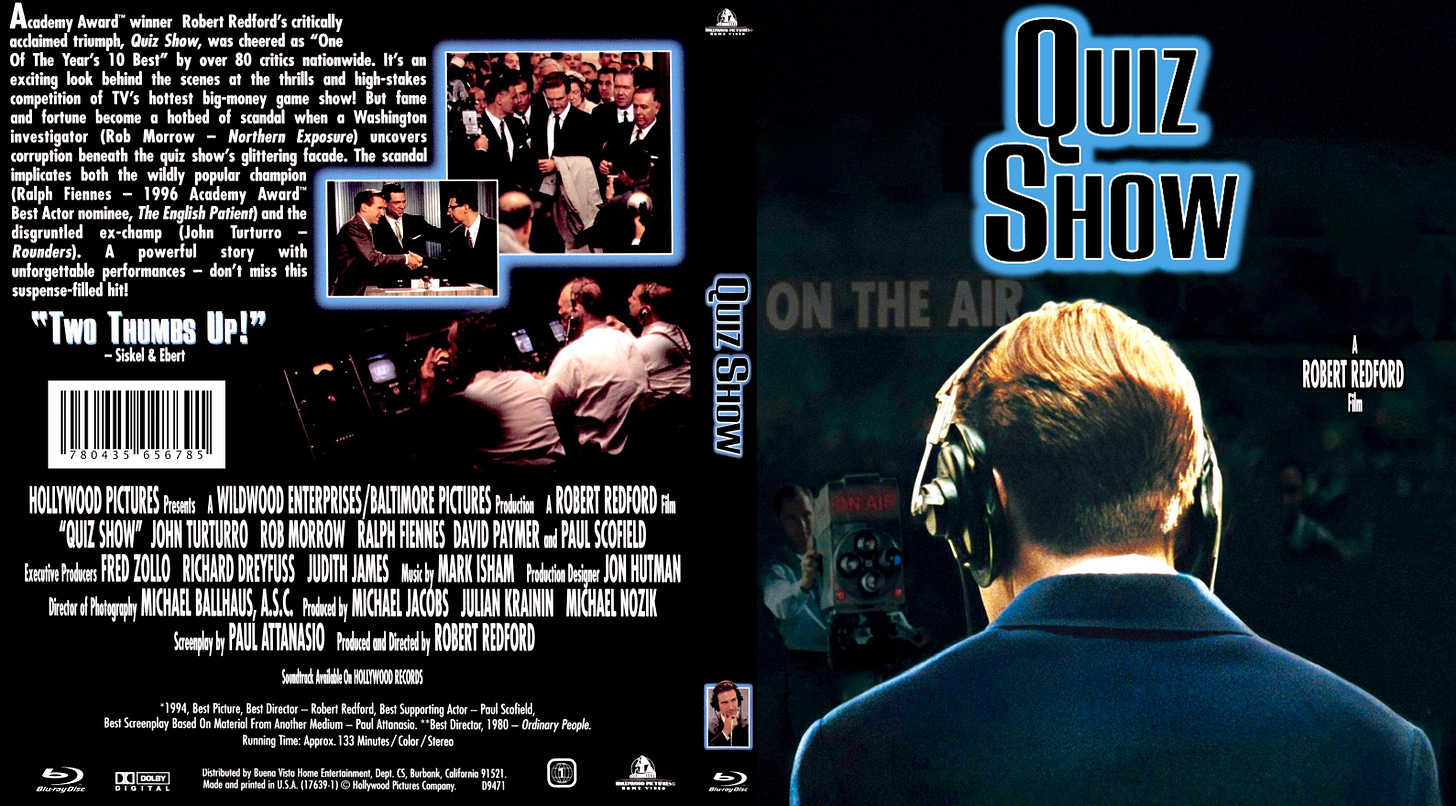 Quiz Show (1994) Quiz Show (1994)