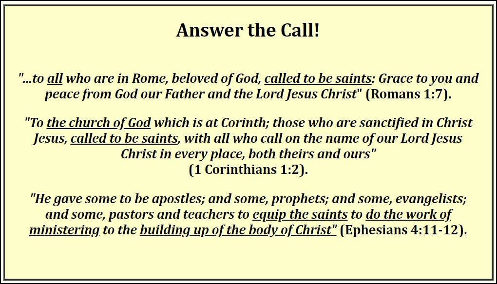 answer the call answer the call