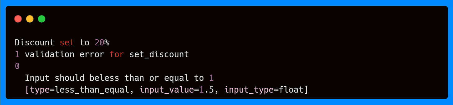 Validation Call with Field Error Handling Validation Call with Field Error Handling