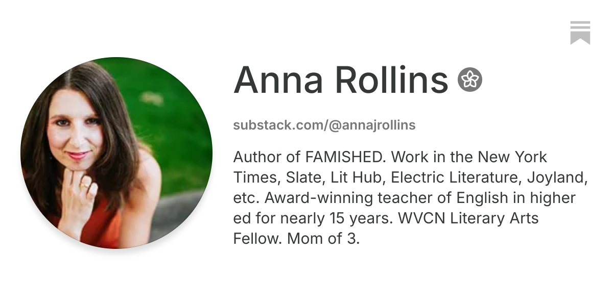 Anna Rollins | Substack
