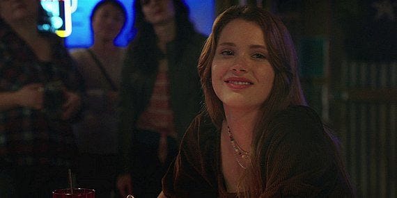 Stella smiles watching brother Augie fisting Todd onstage at Walker Side Step bar. Stella smiles watching brother Augie fisting Todd onstage at Walker Side Step bar.